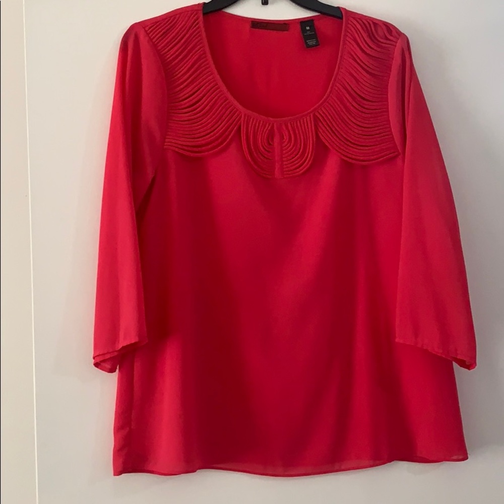 Pink blouse